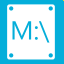 Drive M Icon 64x64 png